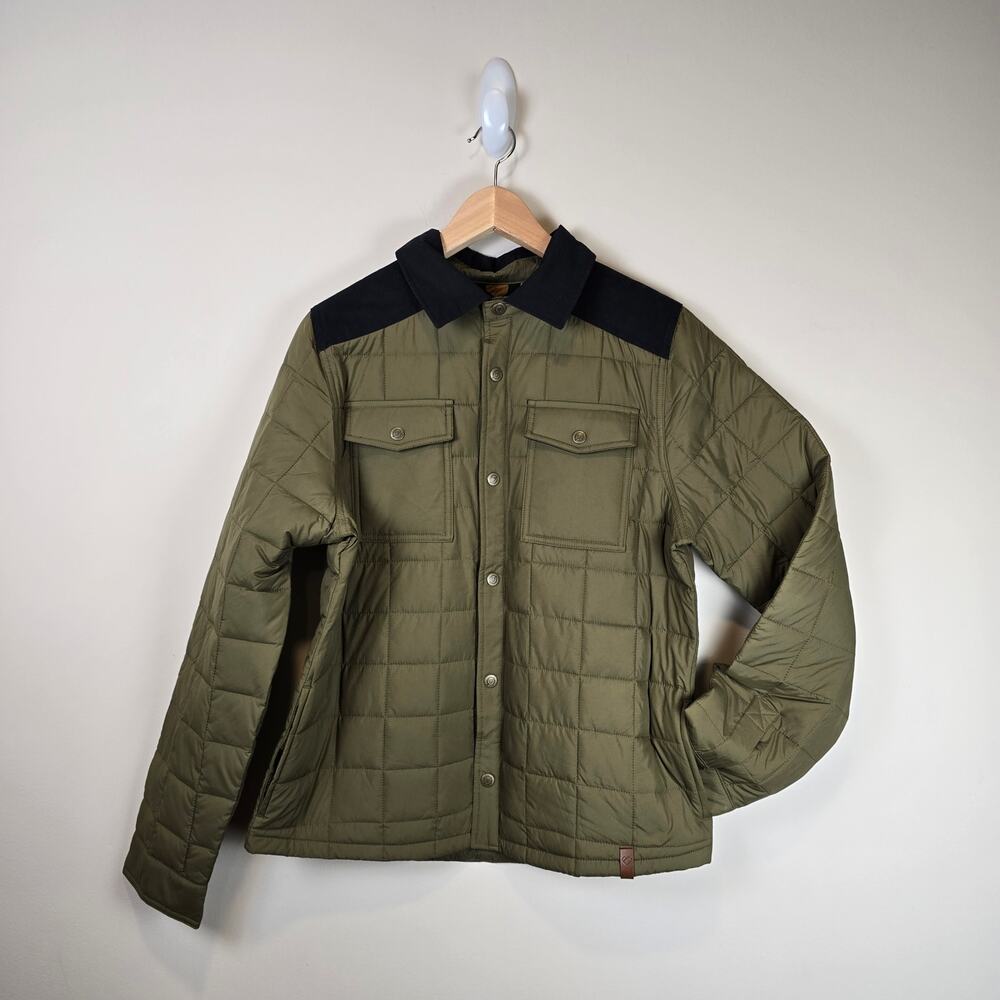 Obermeyer Boys Size TB Wilder Puffy Shirt Jacket Size XL/18 Shacket Tundra
